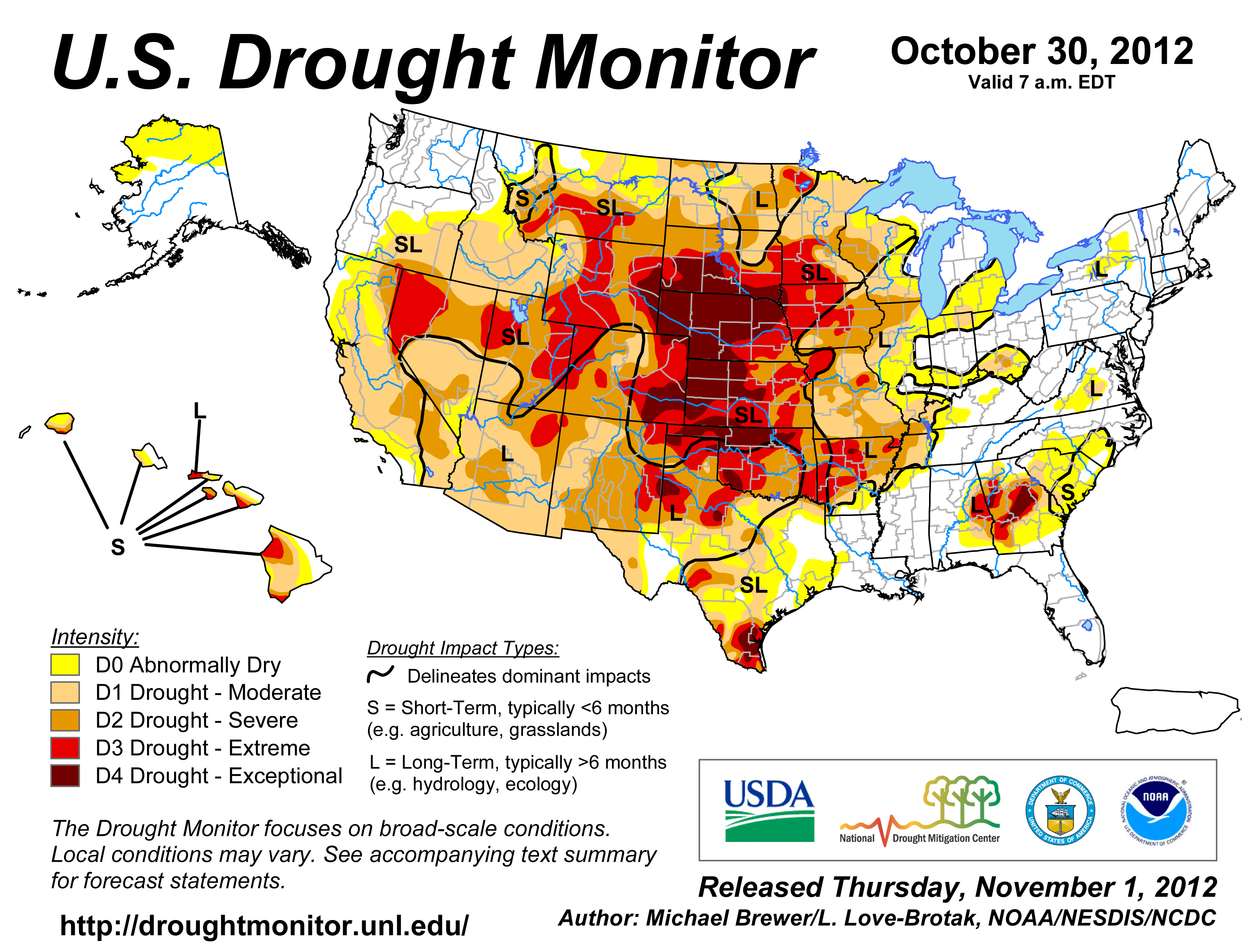 #2 US Drought Monitor - Advantage Futures Futures Brokers ...